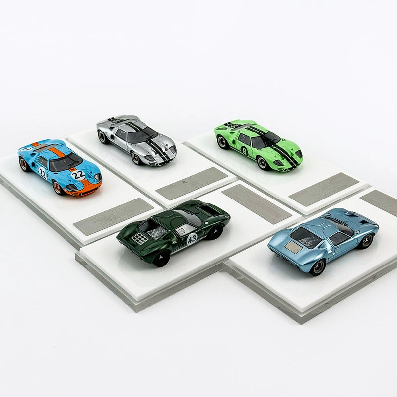 MY64 1:64 Ford GT40 MK1 Le Mans racing resin car model