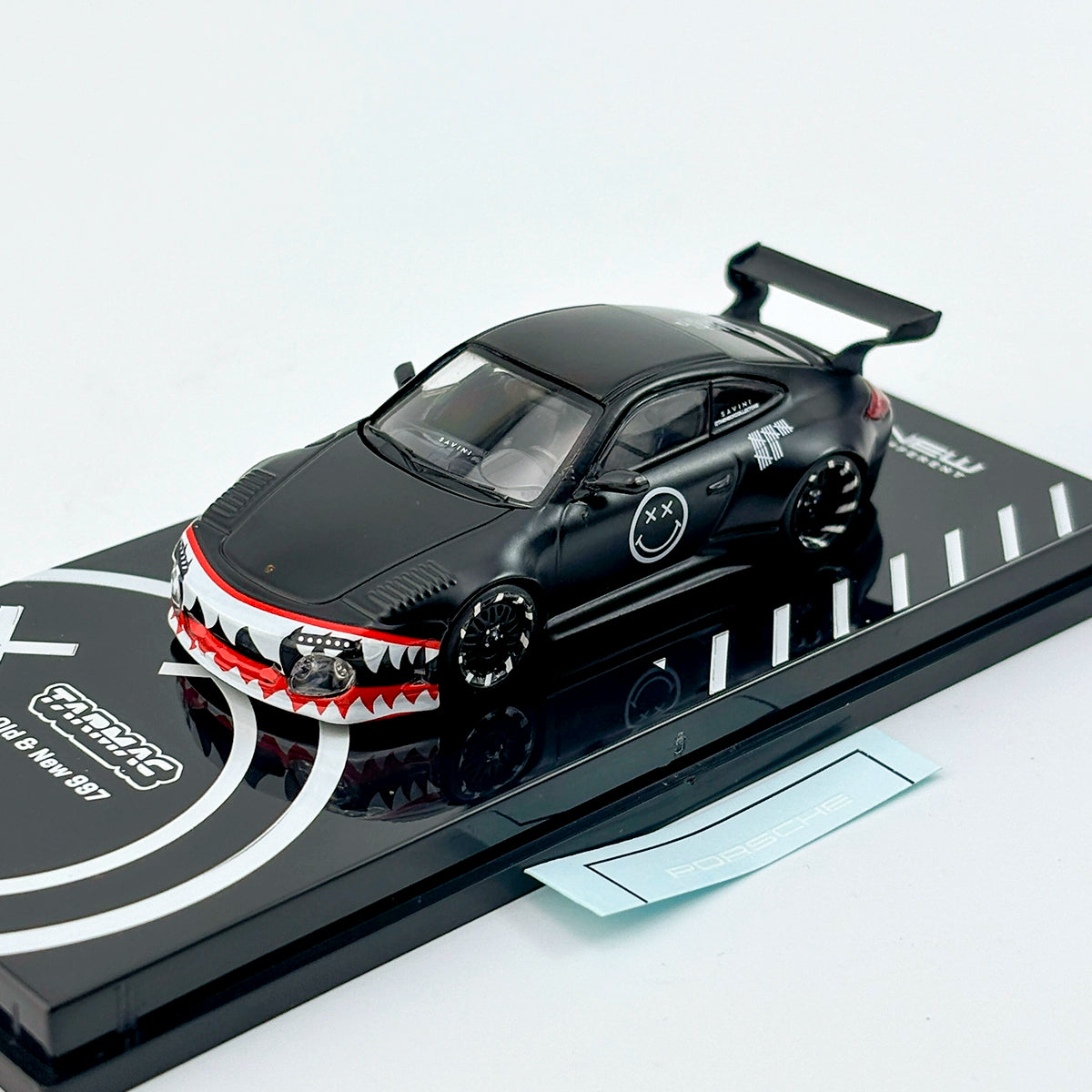 Tarmac Works TW 1:64 Porsche 911 997 OLD&NEW Alloy car model