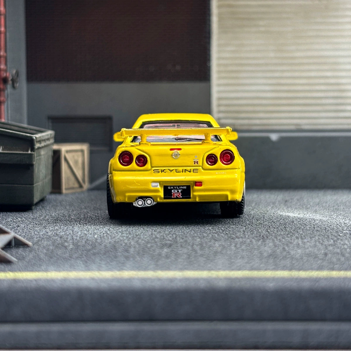 MINIGT 1:64 #762  Nissan Skyline GT-R R34 Alloy car model
