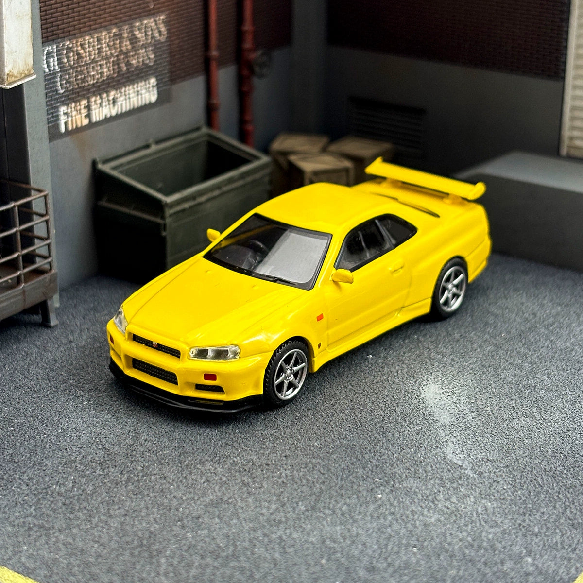 MINIGT 1:64 #762  Nissan Skyline GT-R R34 Alloy car model