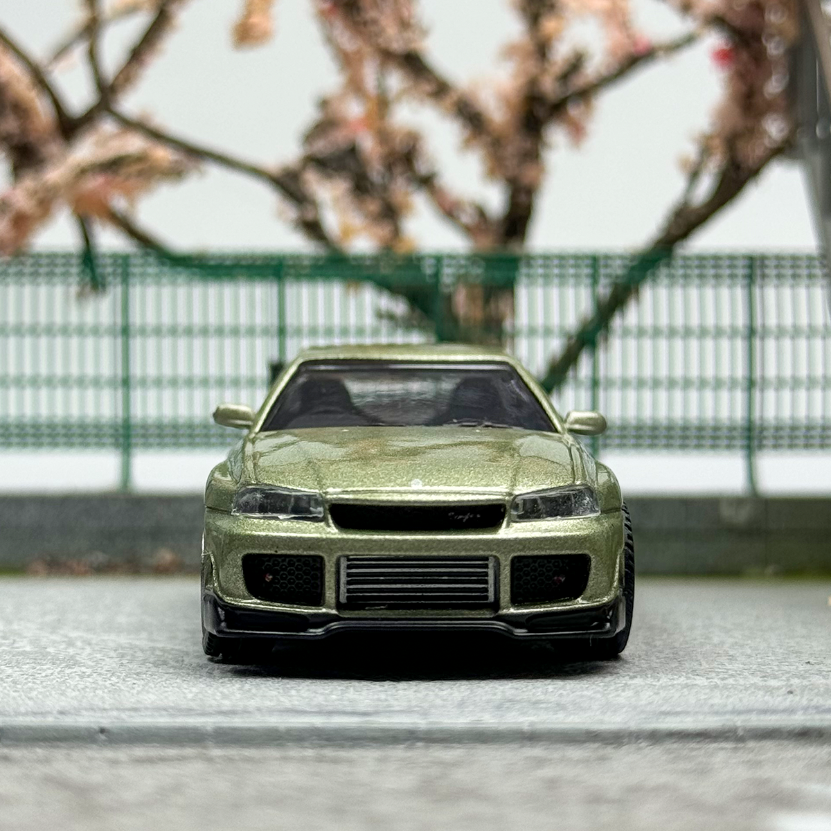 MINIGT 1:64 #697 Nissan Skyline GTR R34 Alloy car model