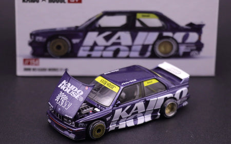 [Nostalgia Alert!] 1:64 BMW M3 E30 Kaido Works Alloy Model – For Detail-Obsessed Collectors!