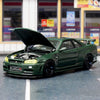 MH MOTORHELIX 1:64 Nissan GTR34 CRS VER Alloy car model