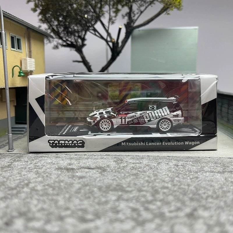 TARMAC WORKS 1:64 Mitsubishi Lancer Evolution Wagon Alloy car model