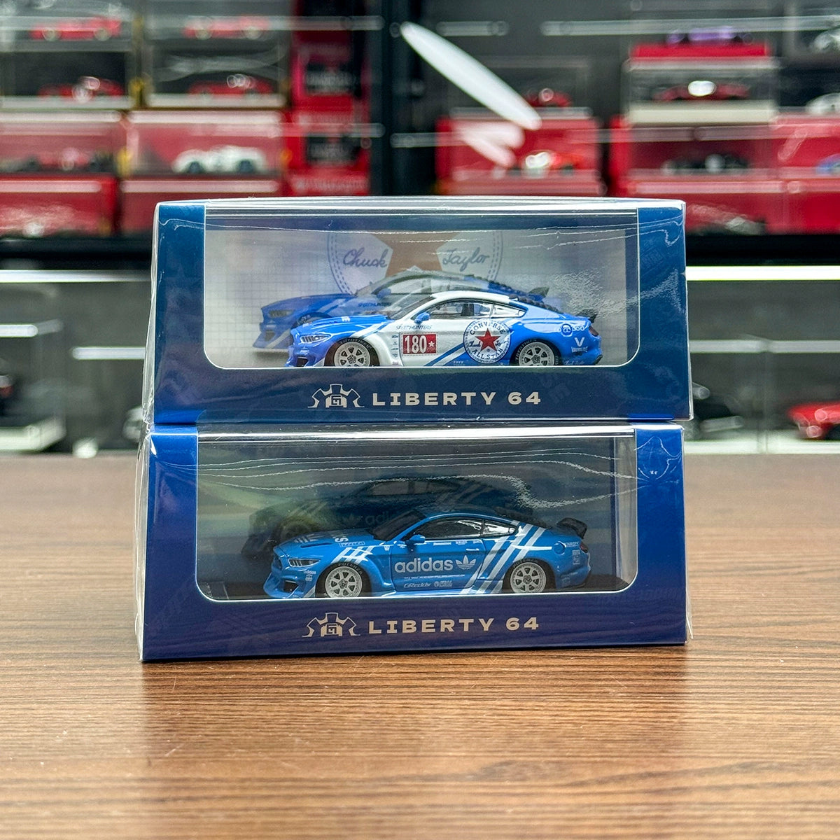 Liberty 64 1:64 Ford Mustang Alloy car model