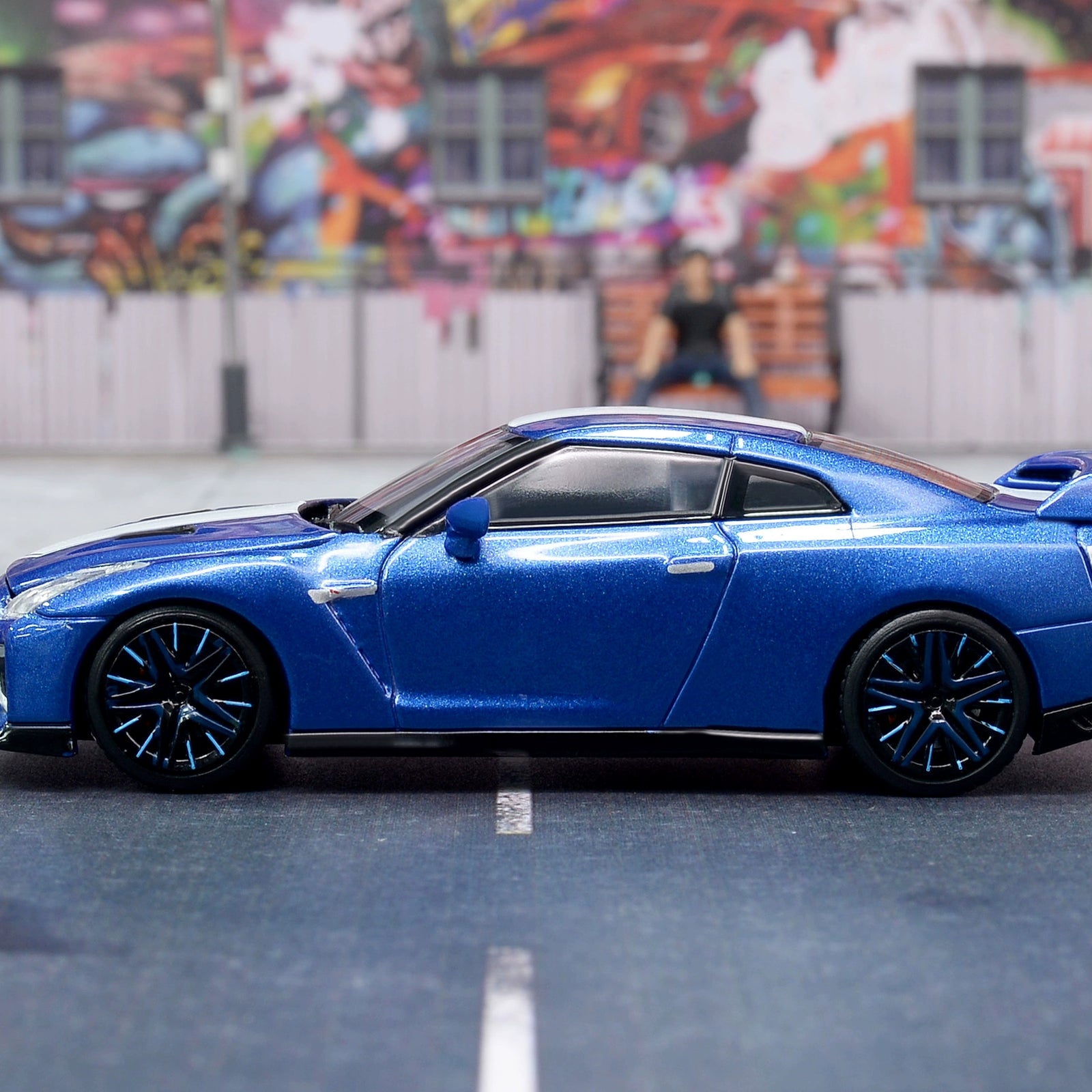 1:64 MH MOTORHELIX Nissan GT-R(R35) 50th Alloy car model