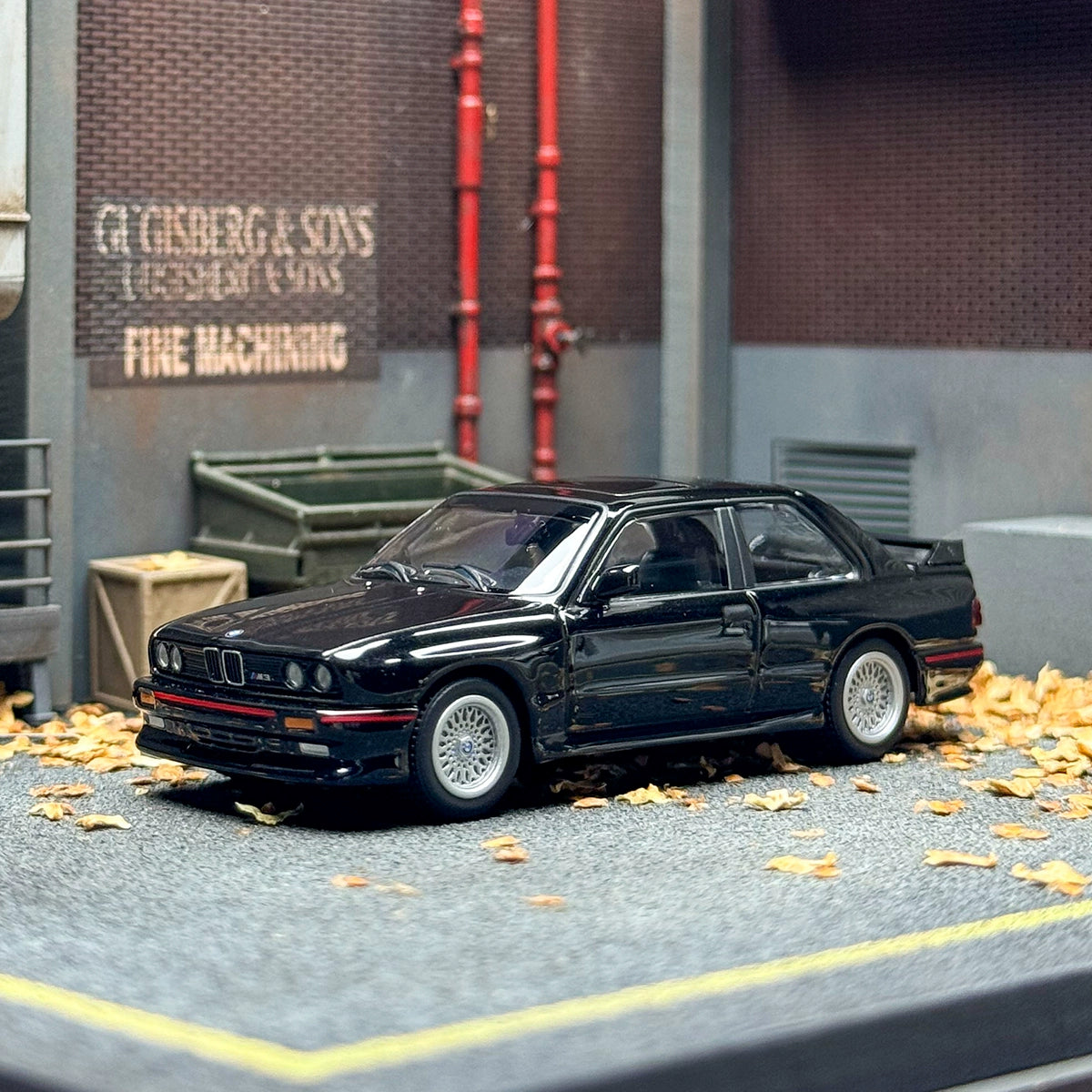 AR AR BOX 1:64 BMW M3 E30 Alloy car model