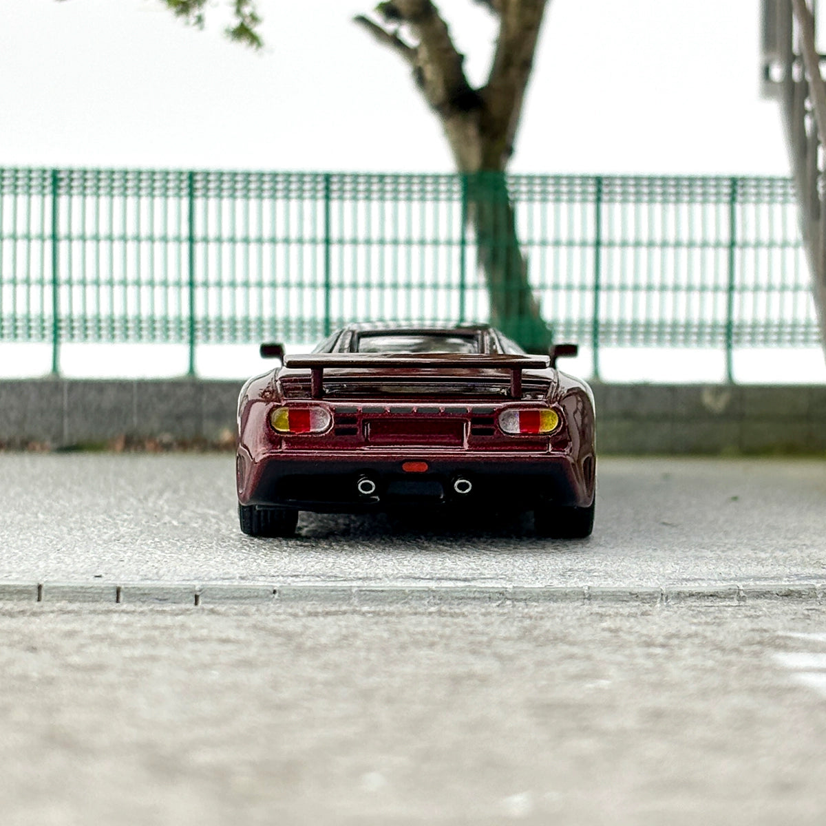 MINIGT 1:64 #806 Bugatti EB110 Dark Red Metailc Alloy car model