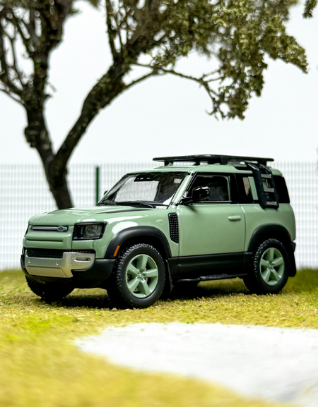AR BOX Almost Real 1:64 Land Rover Defender 90/110 2023 Alloy car model