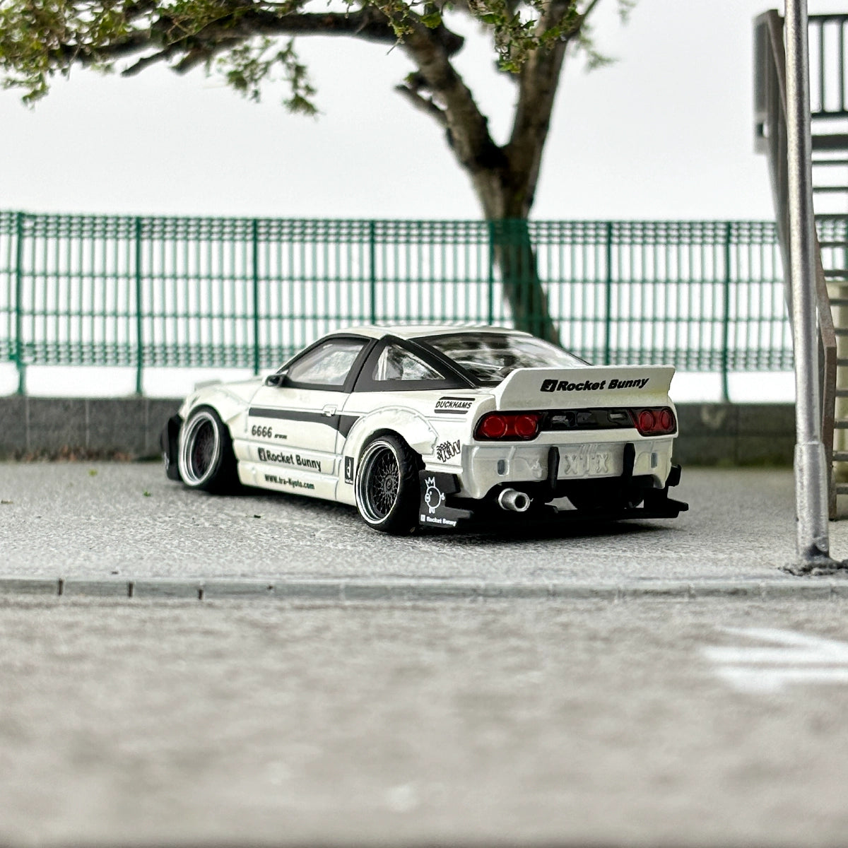 Micro Turbo MT 1:64 Nissan 180SX Rocket Bunny
