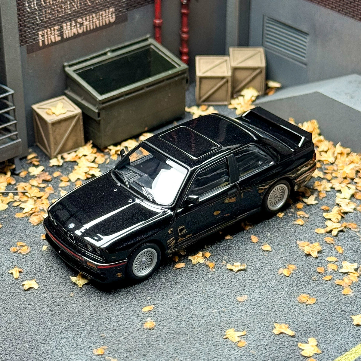 AR AR BOX 1:64 BMW M3 E30 Alloy car model