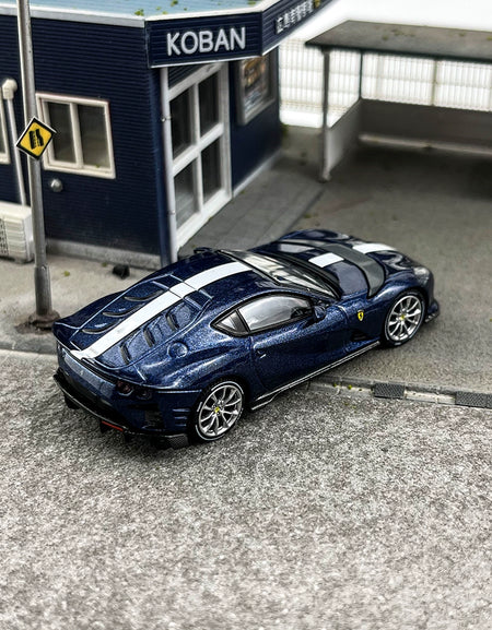 BBR 1:64 Ferrari 812 Competitizone Blue Alloy car model