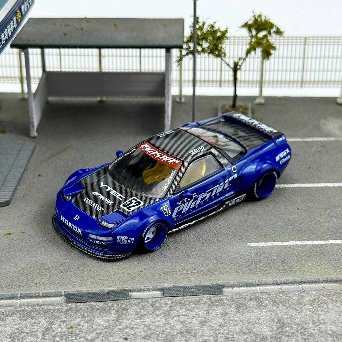 Kaido House MINIGT //137 1:64 Honda NSX Kaido Alloy car model