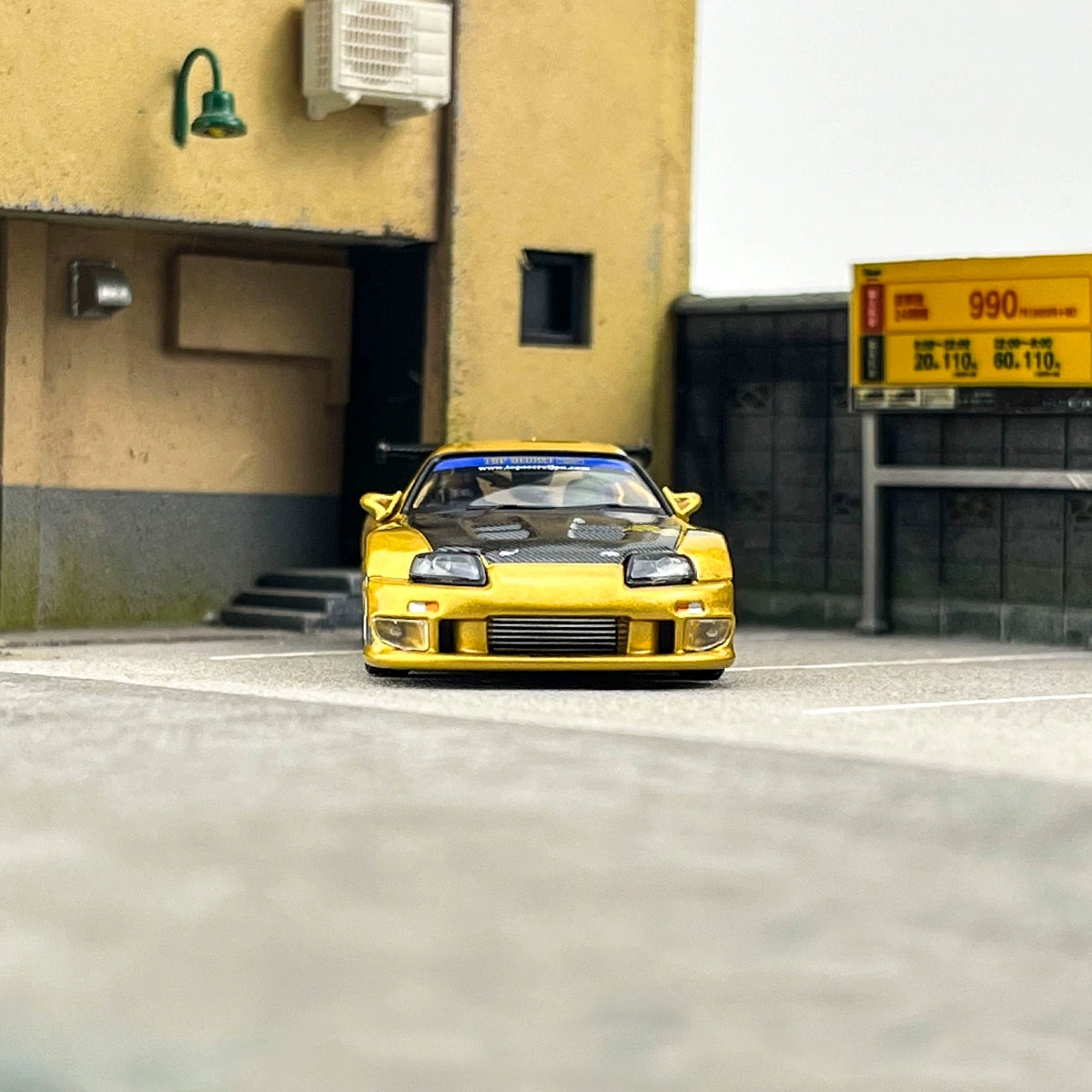 INNO Model 1:64 Toyota SUPRA A80 TOP SECRET GT300 Alloy car model