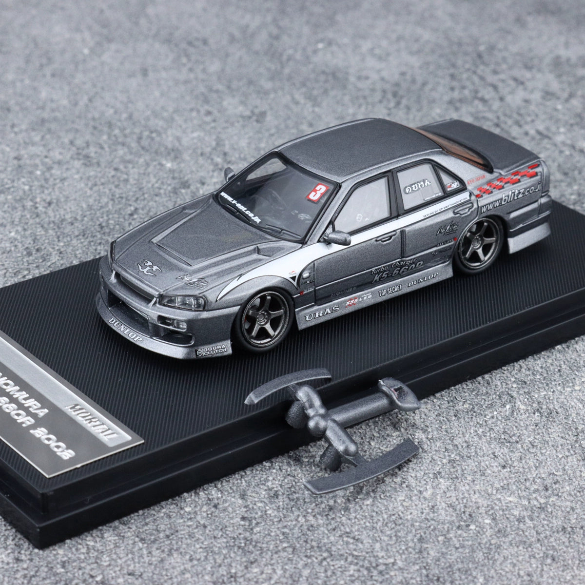 Mortal 1:64 Nissan ER34 Alloy car model