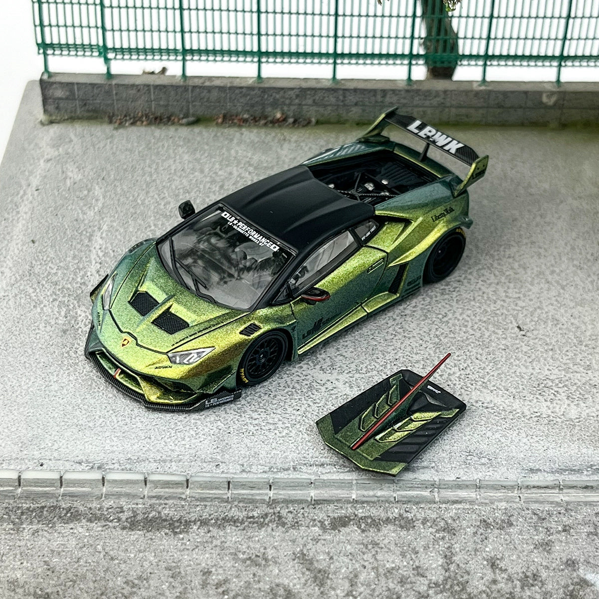 KING MODEL 1:64 GT SHOW Lamborghini  Huracñan Alloy car model