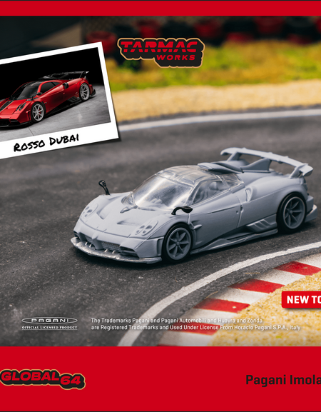 Tarmac Work 1:64 TW Imola Pagani  Alloy car model
