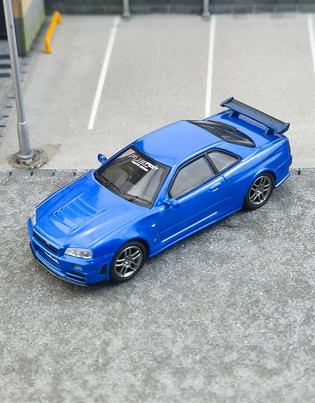 TW 1:64 Nissan Nismo R34 GT-R Z-TUNE FuelFest TOKYO 2023 Alloy car model