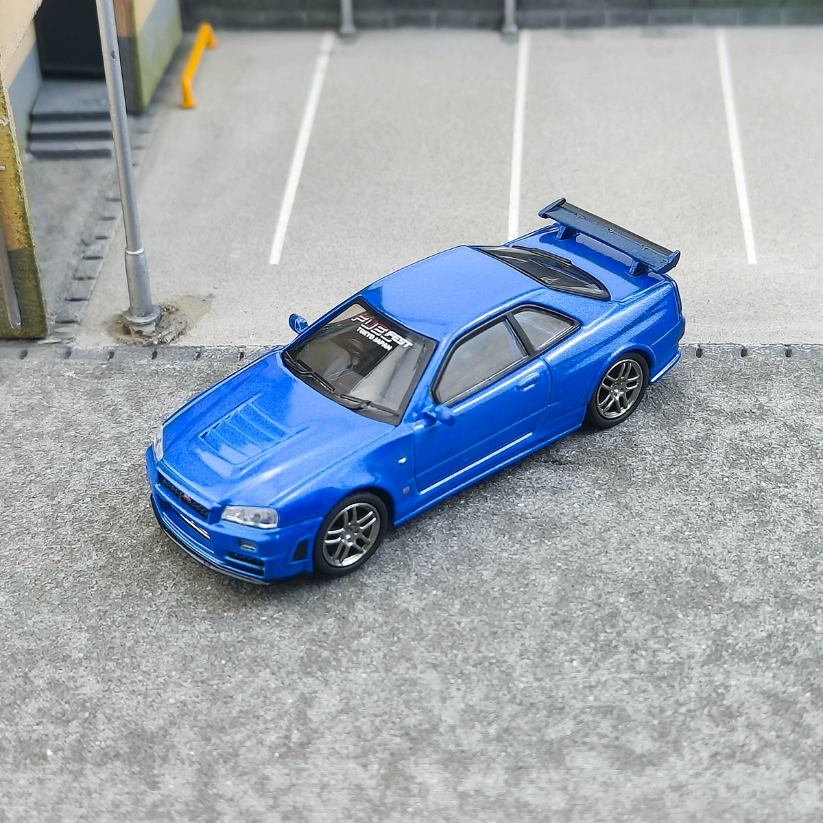 TW 1:64 Nissan Nismo R34 GT-R Z-TUNE FuelFest TOKYO 2023 Alloy car model