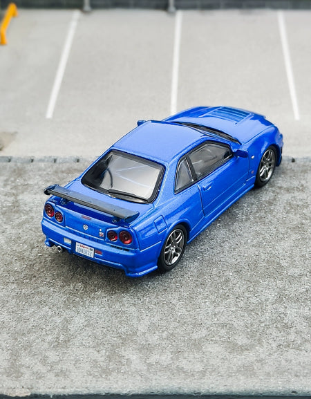 TW 1:64 Nissan Nismo R34 GT-R Z-TUNE FuelFest TOKYO 2023 Alloy car model