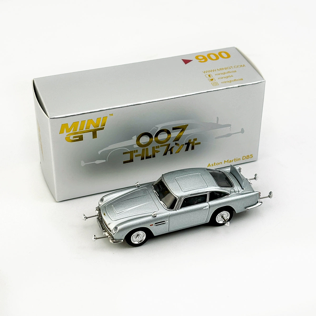 MINIGT #900 1:64 ASTON Martin DB5 -007 Alloy car model