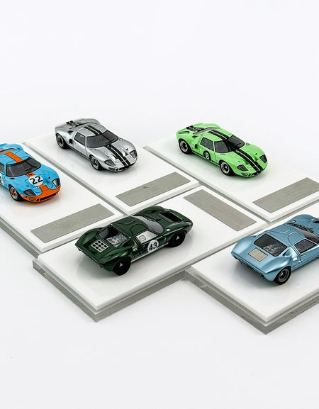 MY64 1:64 Ford GT40 MK1 Le Mans racing resin car model