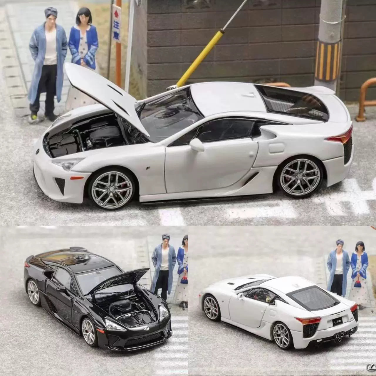 FH Model 1:64 LEXUS LFA Alloy car model