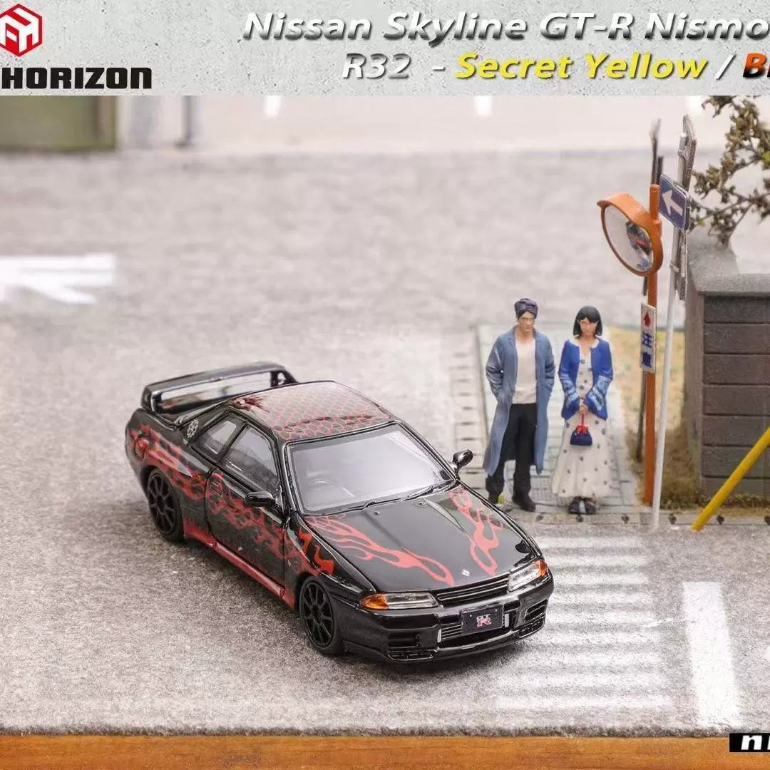 FH 1:64 Nissan GT-R R32 Nismo S-Tune Alloy car model