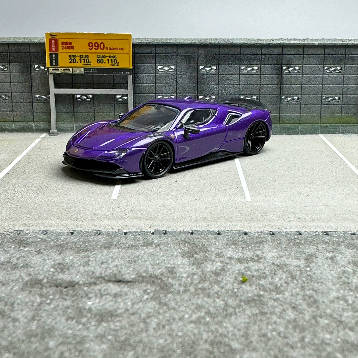 Fine model 1:64 Ferrari Novitec SF90 Alloy Car Model