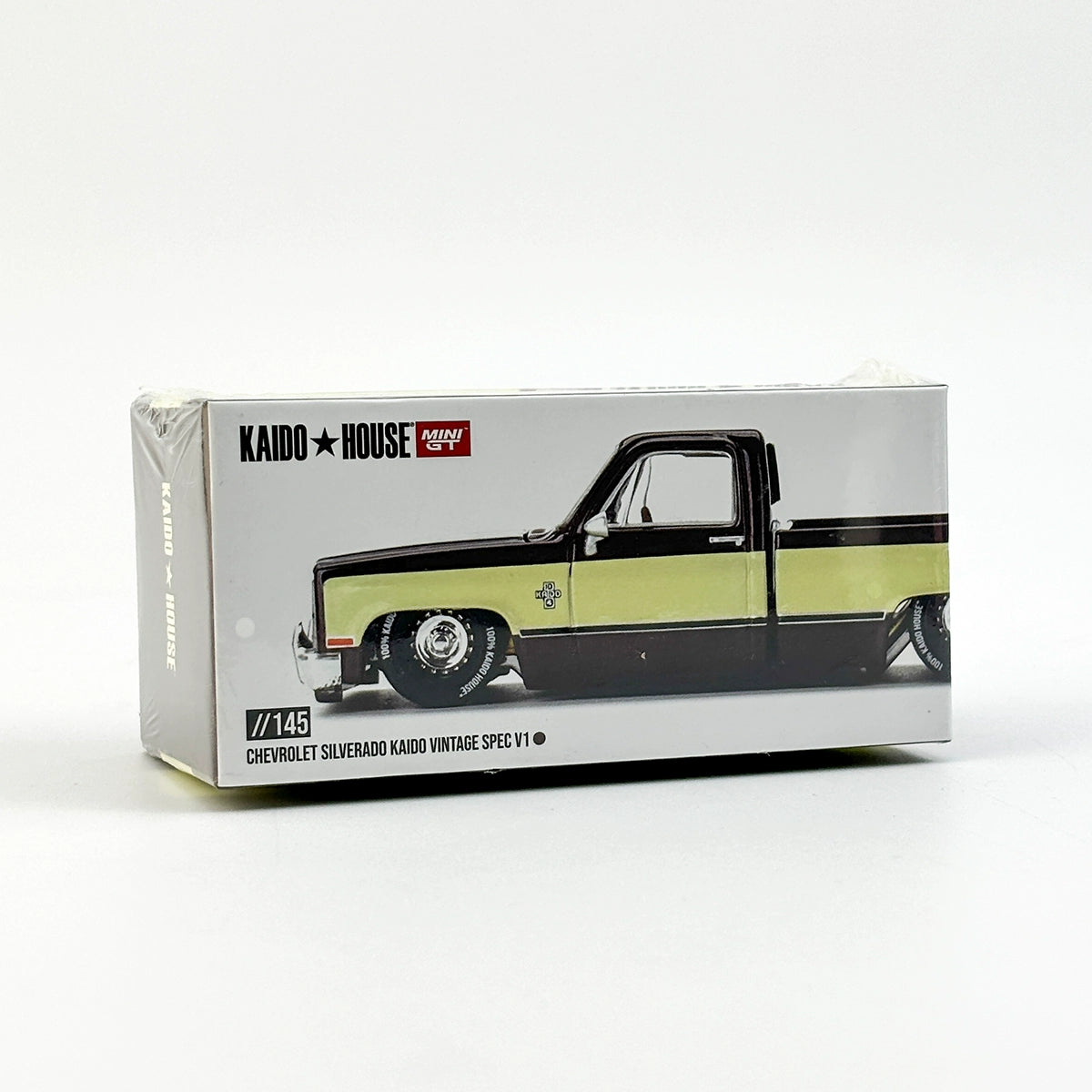 MINIGT Kaido House //145 1:64 Chevrolet Silverado Pick-Up Alloy car model