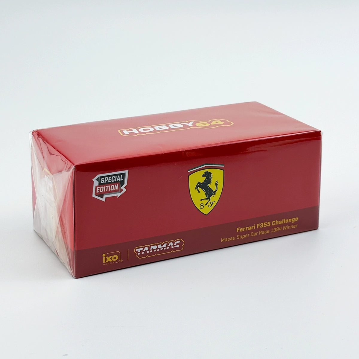 TW Tarmac Works 1:64 F355 Challenge Macau Super Car Race 1994 Winner Alloy car model