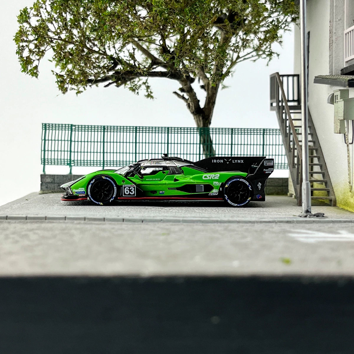 MINIGT #816 1:64 Lamborghini SC63  Iron lynx 2024 Alloy car model