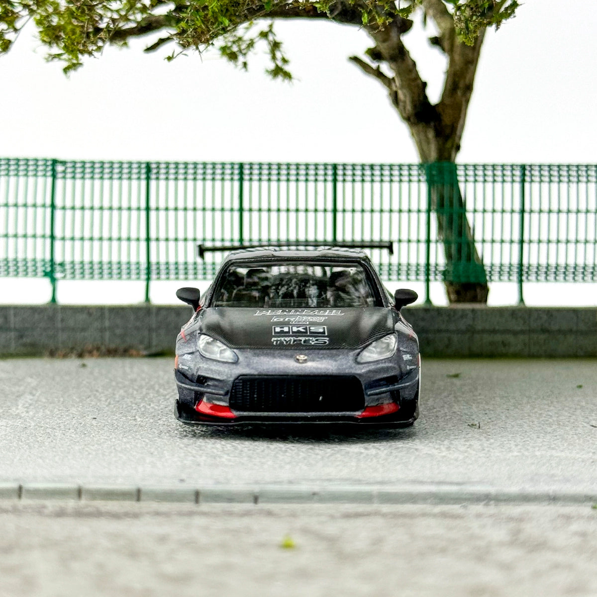 MINIGT 1:64 #820 TOYOTA GR86 HKS R3 Alloy car model