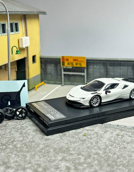 Fine model 1:64 Ferrari Novitec SF90 Alloy Car Model