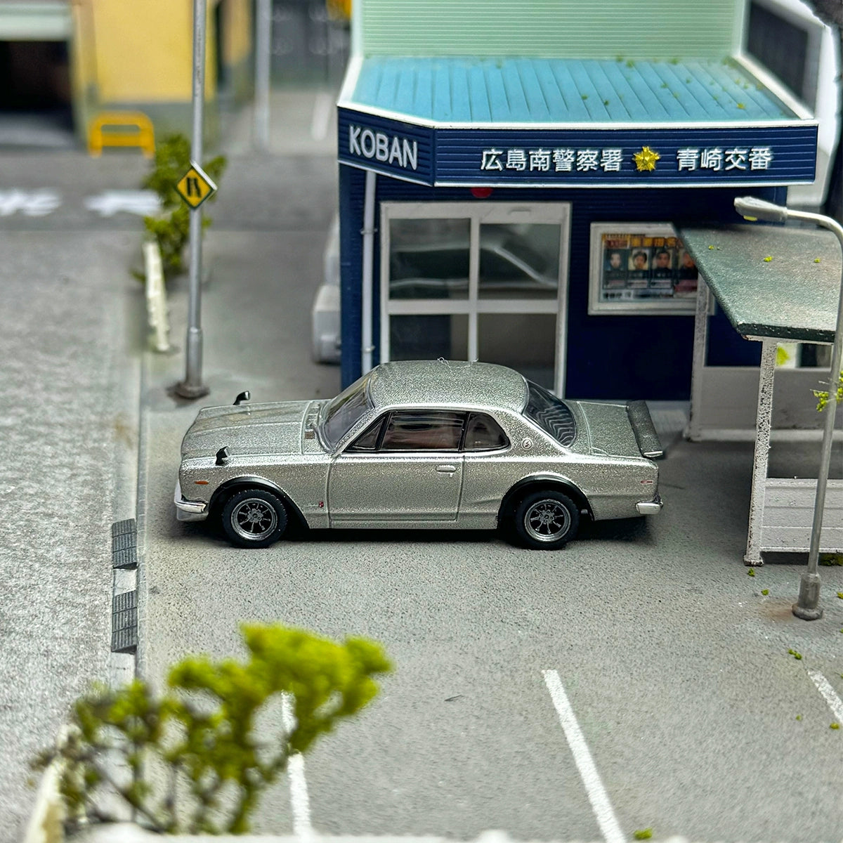 TW Tarmac Works 1:64 Nissan Skyline 2000 GT-RKPGC10 Alloy car model