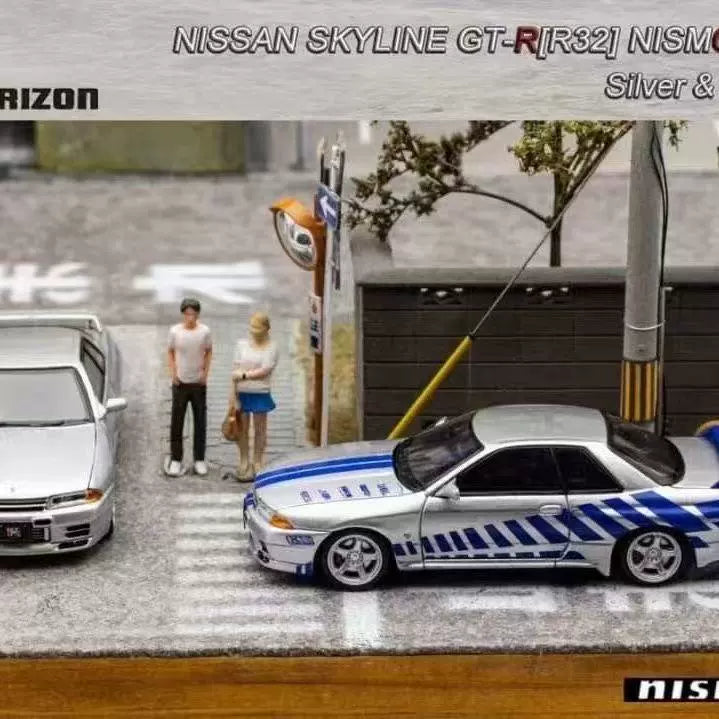 FH 1:64 Nissan GT-R R32 Nismo S-Tune Alloy car model