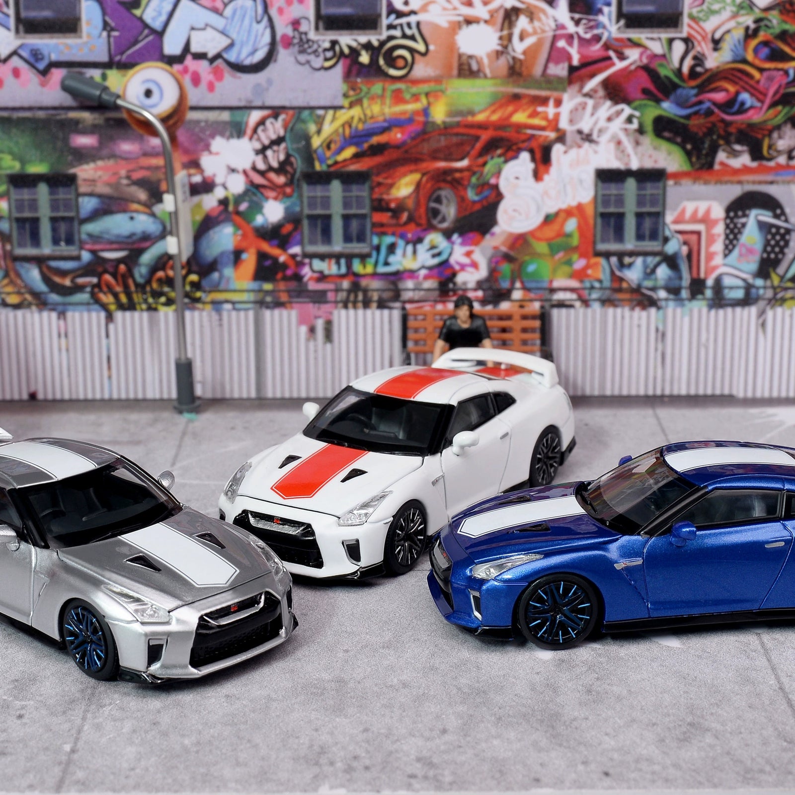 1:64 MH MOTORHELIX Nissan GT-R(R35) 50th Alloy car model