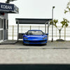 BBR 1:64 Ferrari  296 GTB Blue Alloy car model