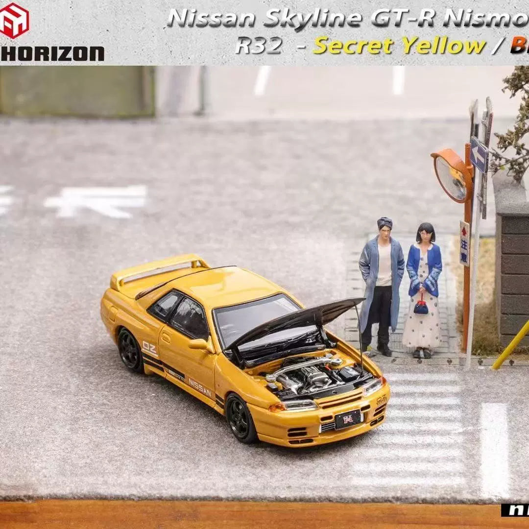 FH 1:64 Nissan GT-R R32 Nismo S-Tune Alloy car model