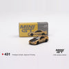 MINIGT 1:64 #431 Top Secret GTR VR32 Top Secret Gold Alloy car model