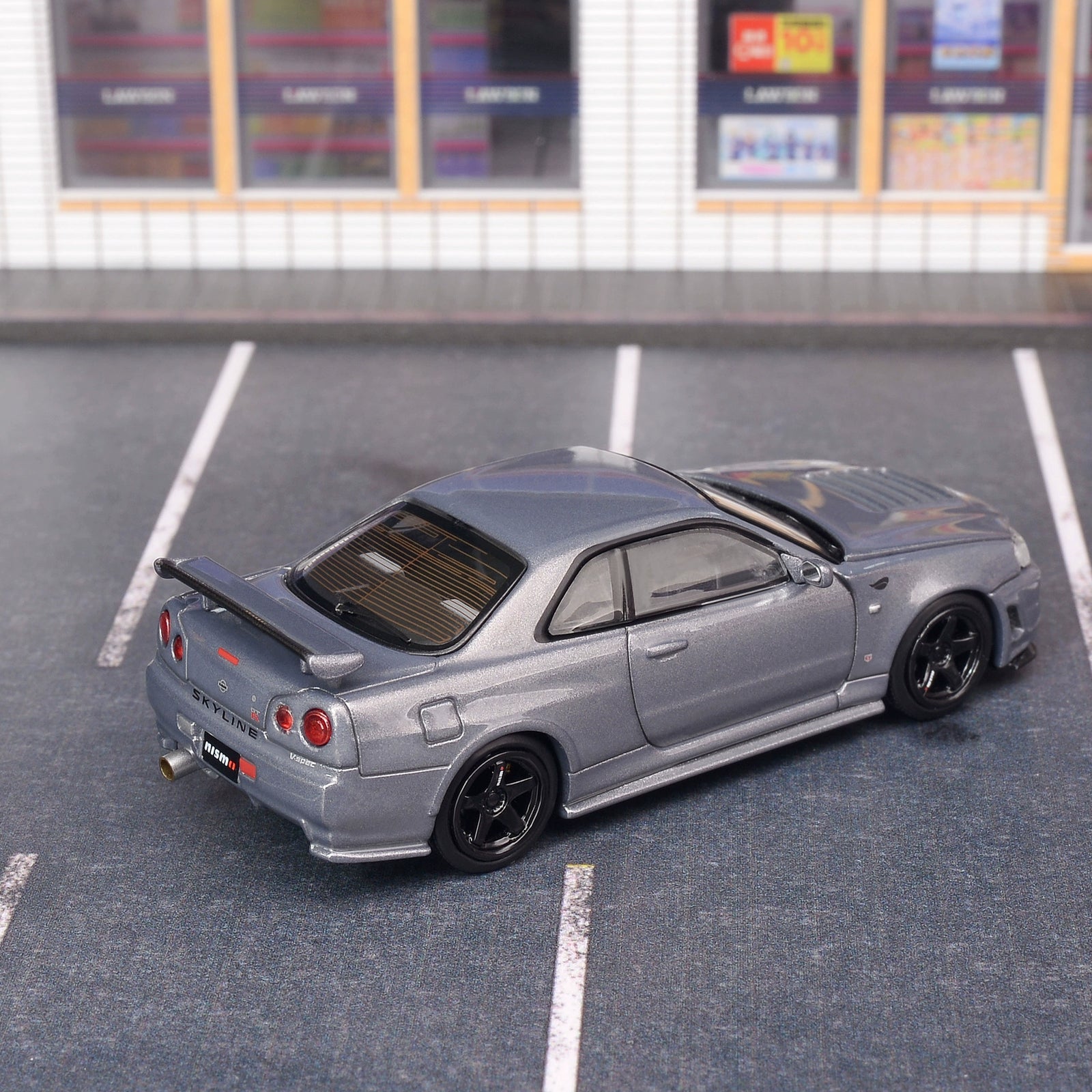 MH MOTORHELIX 1:64 Nissan GTR34 CRS VER Alloy car model