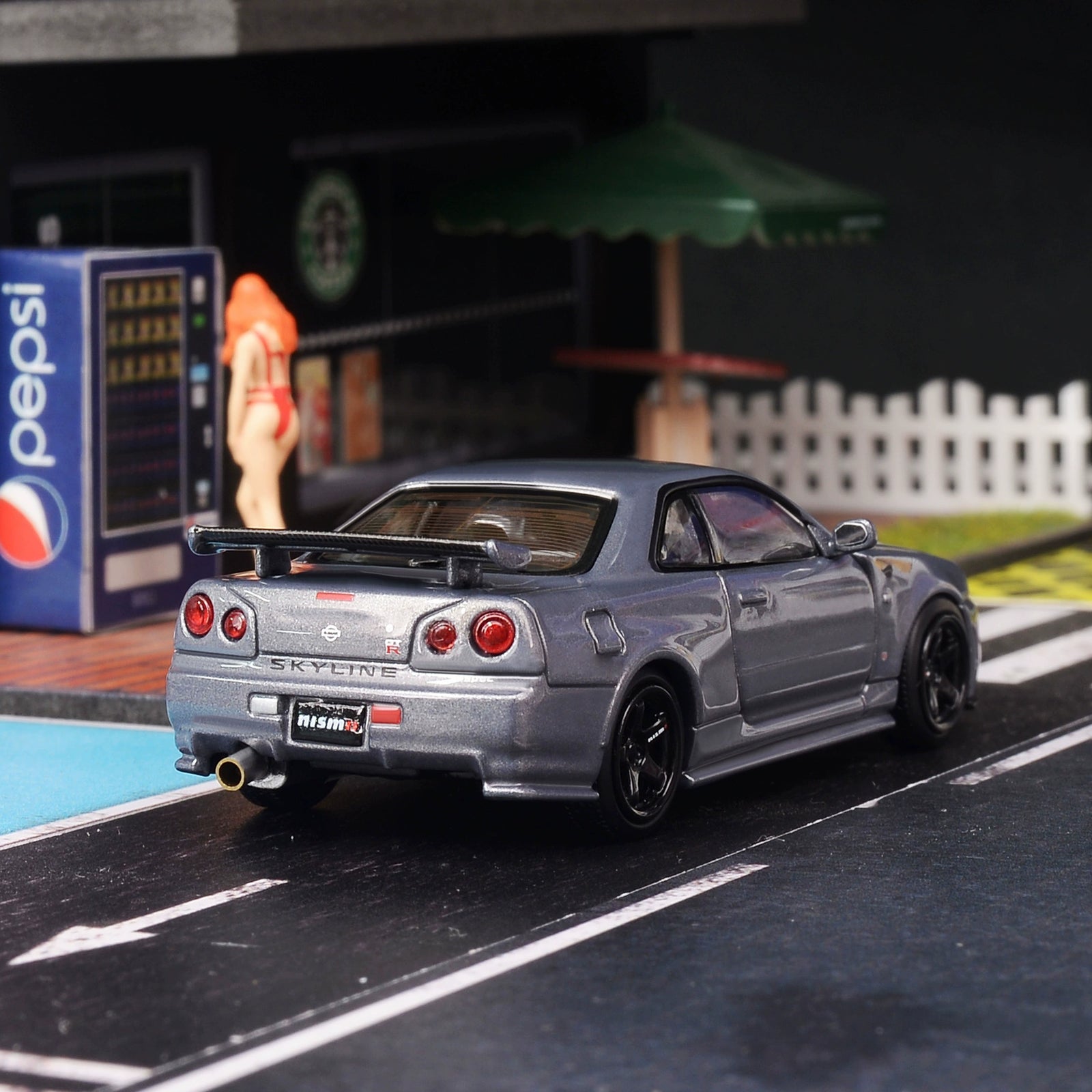 MH MOTORHELIX 1:64 Nissan GTR34 CRS VER Alloy car model
