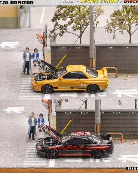 FH 1:64 Nissan GT-R R32 Nismo S-Tune Alloy car model