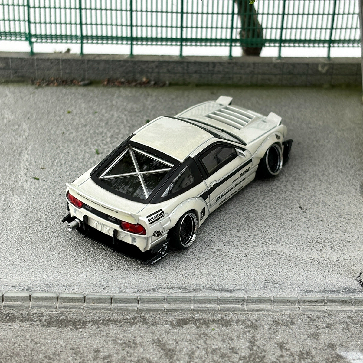 Micro Turbo MT 1:64 Nissan 180SX Rocket Bunny
