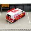 TW Tarmac Works 1:64 Hello Kitty Food Truck Dodge Van Alloy car model