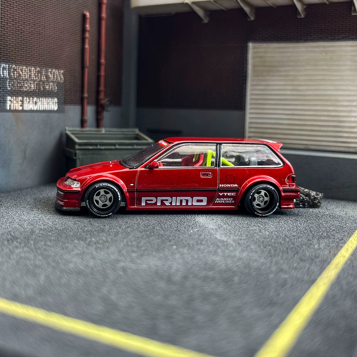 MINIGT #156 KAIDO HOUSE 1:64 Honda Civic EF Alloy car model