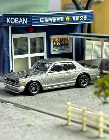 TW Tarmac Works 1:64 Nissan Skyline 2000 GT-RKPGC10 Alloy car model