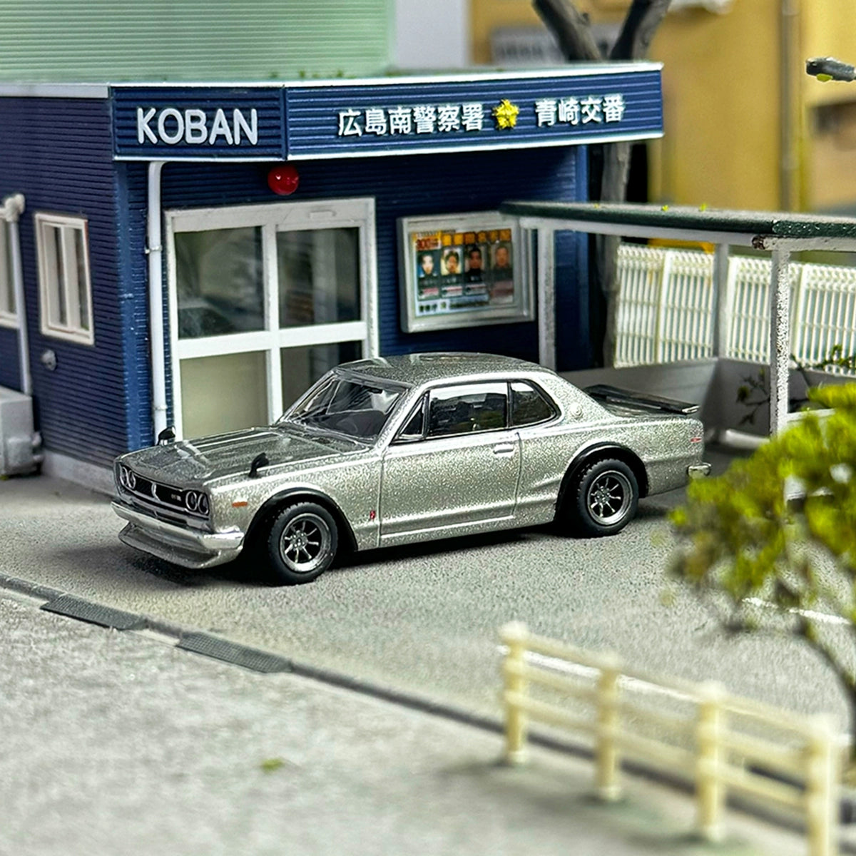 TW Tarmac Works 1:64 Nissan Skyline 2000 GT-RKPGC10 Alloy car model