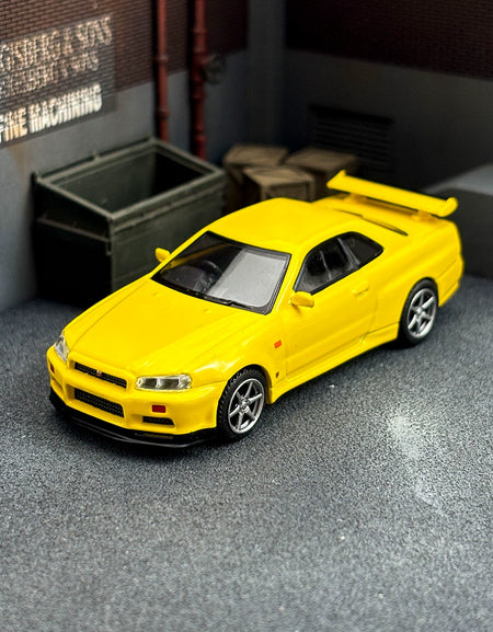 MINIGT 1:64 #762  Nissan Skyline GT-R R34 Alloy car model