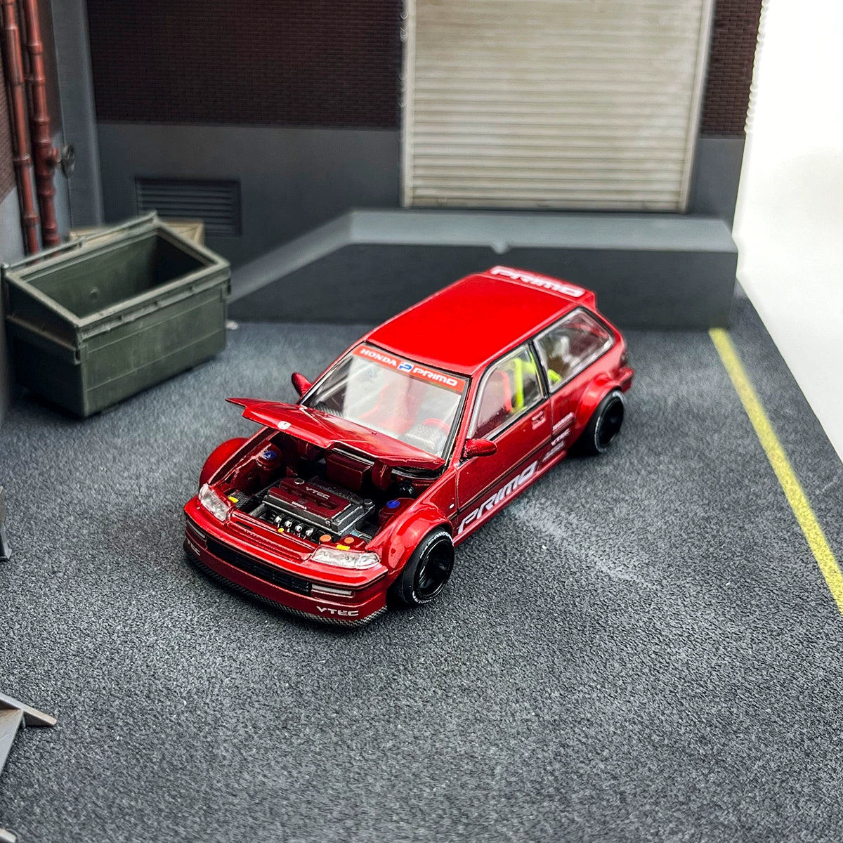 MINIGT #156 KAIDO HOUSE 1:64 Honda Civic EF Alloy car model